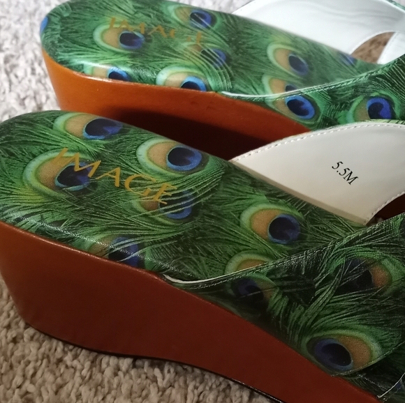 NWT Image Wedge Sandals - Picture 7 of 8